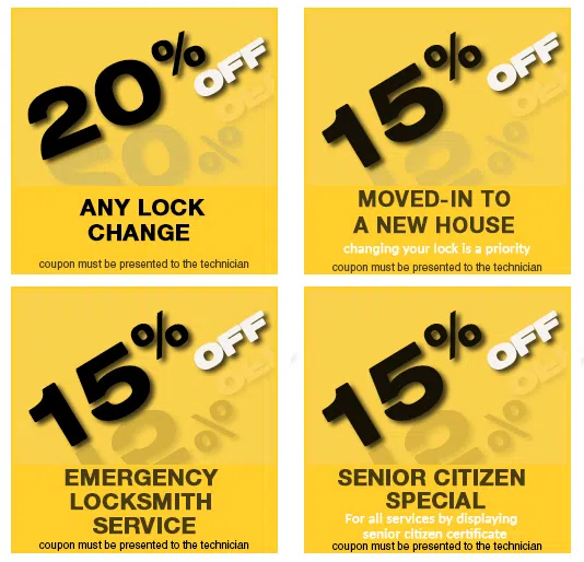Exclusive Locksmith Service Vancouver, WA 360-526-4625 - coupon-img